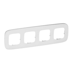 VALENA ALLURE ΠΛΑΙΣΙΟ 4Θ WHITE GLASS LEGRAND – 755544