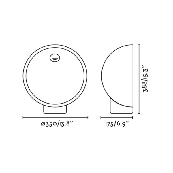 GAIA Φωτιστικό Κωλονάκι Κήπου Μπεζ Τσιμέντο LED 6W 2700K IP55 – 75564FR