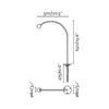 Faro Barcelona CUCA 650 Μάυρο Καρφάκι Φωτιστικό Κήπου LED 3W 2700K 24V IP65 – 75565FR