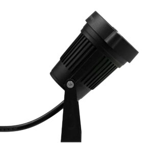 GloboStar® 75583 Προβολάκι Κήπου Καρφωτό – Δαπέδου Bridgelux COB LED 10W 1100lm 35° DC 12-24V Αδιάβροχο IP67 Θερμό Λευκό 2700K Dimmable