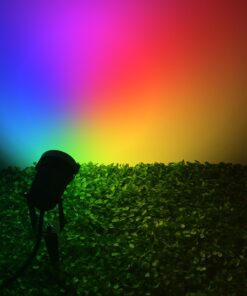 GloboStar® 75588 Προβολάκι Κήπου Καρφωτό – Δαπέδου Epistar 5050 SMD LED 10W 1000lm 35° DC 24V με Ασύρματο Χειριστήριο 2.4Ghz Αδιάβροχο IP67 Πολύχρωμο RGB Dimmable