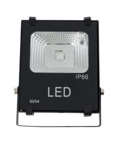 GloboStar® MULTICOLOR 75600 Επαγγελματικός Προβολέας LED 10W 650lm 120° AC 220-240V Αδιάβροχος IP66 με Ασύρματο Χειριστήριο IR – RGB – Μ11 x Π4 x Υ13.5cm – 3 Χρόνια Εγγύηση