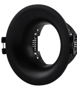 ΣΠΟΤ ΧΩΝΕΥΤΟ ΣΤΑΘΕΡΟ ΠΛΑΣΤΙΚΟ Φ86 GU10 ΜΑΥΡΟ EUROLAMP – 147-52703