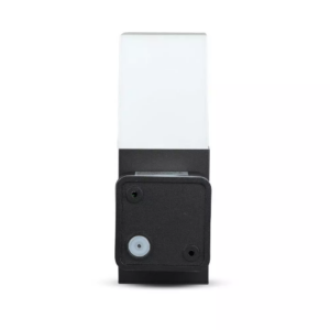 Επιτοίχιο φωτιστικό κήπου GU10 IP54 Aluminum + PC με Μαύρο σώμα τετράγωνο V-TAC – 7563