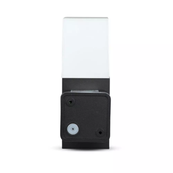 Επιτοίχιο φωτιστικό κήπου GU10 IP54 Aluminum + PC με Μαύρο σώμα τετράγωνο V-TAC – 7563
