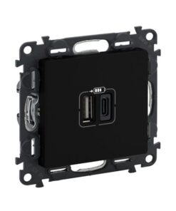 VALENA LIFE ΠΡ 2ΧUSB ΦΟΡΤ A&C 3000MA BLACK – 756306