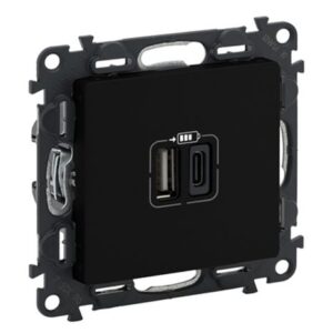 VALENA LIFE ΠΡ 2ΧUSB ΦΟΡΤ A&C 3000MA BLACK – 756306