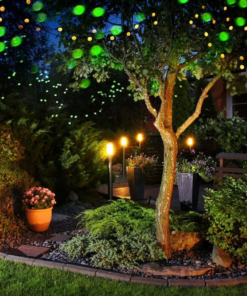 Επιδαπέδιο φωτιστικό κήπου GU10 IP54 Aluminum + PC με Μαύρο σώμα κυκλικό 80cm V-TAC – 7568