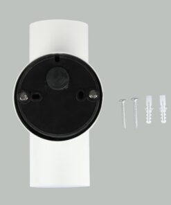 Επιτοίχιο Φωτιστικό Up-Down 2xGU10 Λευκό ΙP44 Ανοξείδωτο Ατσάλι V-TAC – 7570