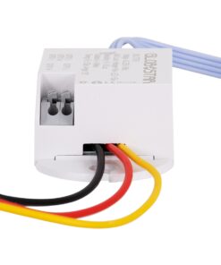 GloboStar® 75700 Χωνευτός PIR Ανιχνευτής-Αισθητήρας Κίνησης 360° 6m Motion Sensor AC 230V Max 800W