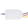 GloboStar® 75700 Χωνευτός PIR Ανιχνευτής-Αισθητήρας Κίνησης 360° 6m Motion Sensor AC 230V Max 800W
