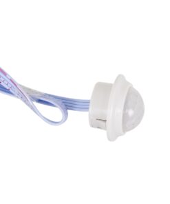 GloboStar® 75700 Χωνευτός PIR Ανιχνευτής-Αισθητήρας Κίνησης 360° 6m Motion Sensor AC 230V Max 800W