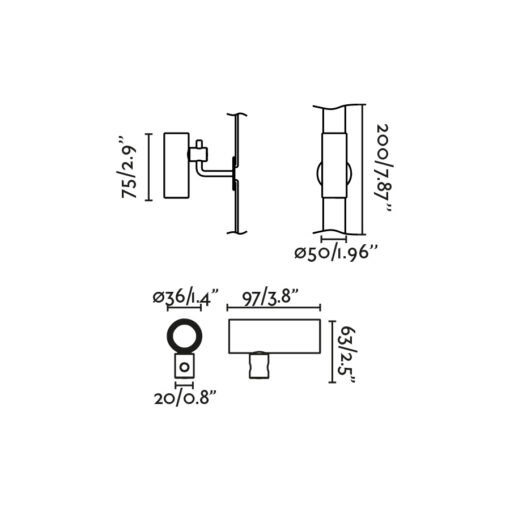 Faro Barcelona CLAP PROJECTOR TREE FIXING NG LED 6W 3000K 38º – 75703-233DRFR