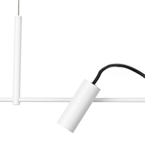Faro Barcelona CLAP LINEAL PENDANT WHITE 3X6W 3000K 38° – 75711-133FR