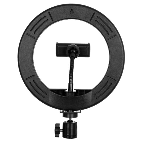 GloboStar® 75800 Professional Digital Ring Light Φ20cm LED SMD 20W 2000lm 180° DC 5V με Καλώδιο Τροφοδοσίας USB – Ενσωματωμένο Χειριστήριο Εναλλαγής Χρωμάτων & 1 Βάση Τηλεφώνου – Πολύχρωμο RGBW+WW Dimmable