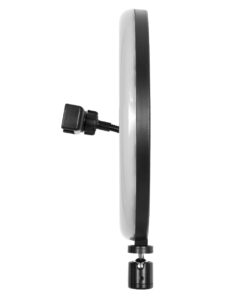 GloboStar® 75801 Professional Digital Ring Light Φ26cm LED SMD 30W 3000lm 180° DC 5V με Καλώδιο Τροφοδοσίας USB – Ενσωματωμένο Χειριστήριο Εναλλαγής Χρωμάτων & 1 Βάση Τηλεφώνου – Πολύχρωμο RGBW+WW Dimmable