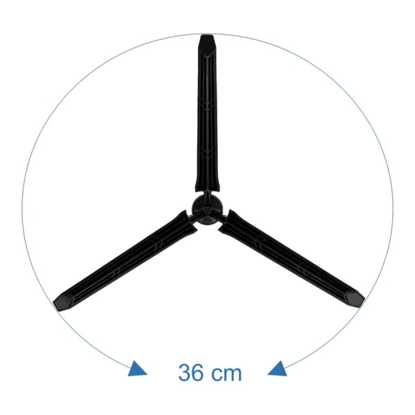 GloboStar® 75806 Professional Table Tripod – Επαγγελματικό Επιτραπέζιο Τρίποδο για Ring Light LED