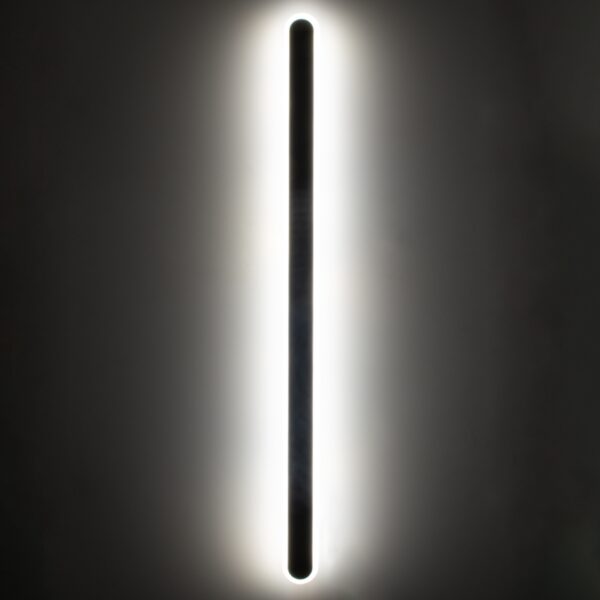 GloboStar® HOUSTON 61350 Φωτιστικό Τοίχου – Απλίκα Design LED CCT 24W 2880lm 360° AC 220-240V – Εναλλαγή Φωτισμού μέσω Διακόπτη On/Off All In One Ψυχρό 6000k+Φυσικό 4500k+Θερμό 2700k Μ6 x Π3 x Υ100cm – Χρυσό – 3 Years Warranty