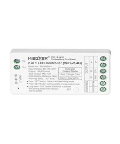 ΑΣΥΡΜΑΤΟ RF Wifi CONTROLLER DIMMER 12A DC 12V/122W 24V/288W EUROLAMP – 145-71404