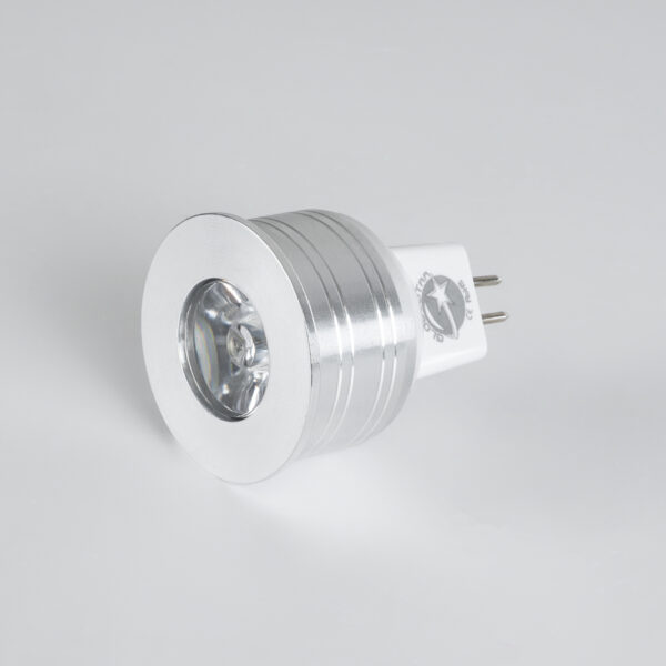 GloboStar® 76004 Σποτ LED GU5.3 MR11 4W 240lm 35° DC 12-24V IP20 Φ3.5 x Υ5cm Πράσινο – 1 Χρόνο Εγγύηση
