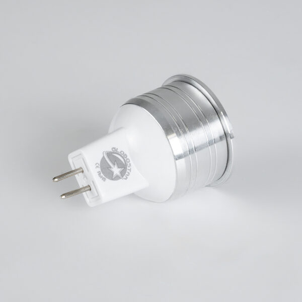 GloboStar® 76004 Σποτ LED GU5.3 MR11 4W 240lm 35° DC 12-24V IP20 Φ3.5 x Υ5cm Πράσινο – 1 Χρόνο Εγγύηση