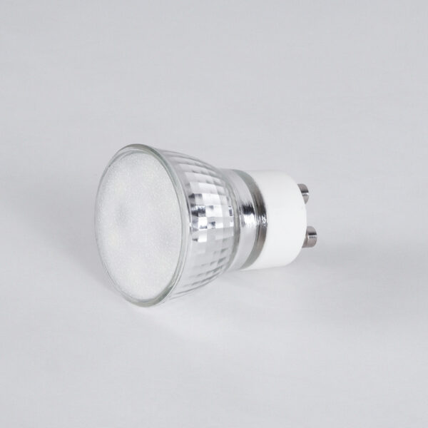 GloboStar® 76006 Σποτ LED GU10 MR11 4W 400lm 120° AC 220-240V με Λευκό Γαλακτερό Γυαλί Ψυχρό Λευκό 6000K – 2 Χρόνια Εγγύηση