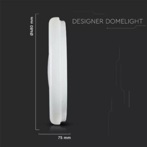 Πλαφονιέρα LED Designer 30W/60W/30W Στρογγυλή Dimmable 3 σε 1 V-TAC – 76011