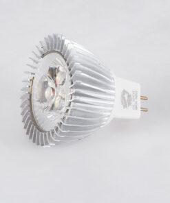 GloboStar® 76022 Σποτ LED GU5.3 MR16 3W 260lm 30° DC 12V IP20 Φ5 x Υ5.2cm Θερμό Λευκό 2700K – 2 Χρόνια Εγγύηση
