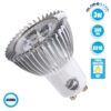 GloboStar® 76030 Λάμπα GU10 Spot LED 3W 300lm 45° AC 85-265V Ψυχρό Λευκό 6000K