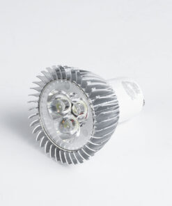 GloboStar® 76031 Σποτ LED GU10 MR16 3W 280lm 45° AC 220-240V IP20 Φ5 x Υ5.5cm Φυσικό Λευκό 4500K – 3 Χρόνια Εγγύηση