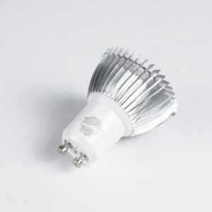 GloboStar® 76032 Σποτ LED GU10 MR16 3W 260lm 45° AC 220-240V IP20 Φ5 x Υ5.5cm Θερμό Λευκό 2700K – 3 Χρόνια Εγγύηση