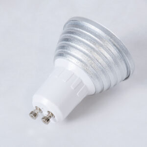 GloboStar® 76065 Σποτ LED GU10 MR16 3W 200lm 90° AC 220-240V IP20 Φ5 x Υ8.5cm – Εναλλαγή Φωτισμού μέσω Τηλεχειριστηρίου RGB – Dimmable – 2 Χρόνια Εγγύηση
