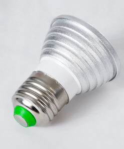 GloboStar® 76066 Σποτ LED E27 MR16 3W 200lm 90° AC 220-240V IP20 Φ5 x Υ8.5cm – Εναλλαγή Φωτισμού μέσω Τηλεχειριστηρίου RGB – Dimmable – 2 Χρόνια Εγγύηση