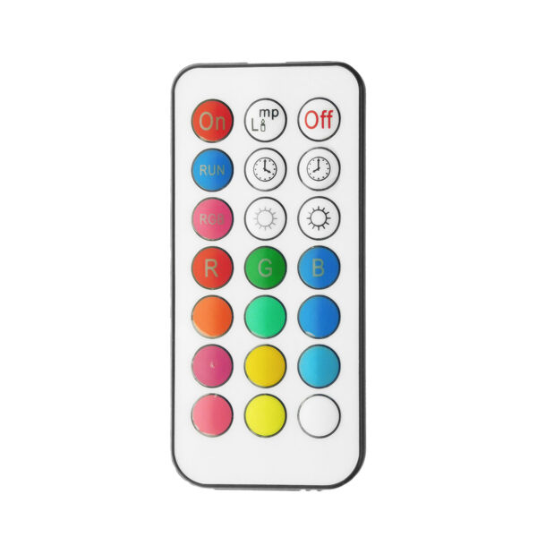 GloboStar® 76071 Λάμπα LED E27 G95 Γλόμπος 12W 780lm 260° AC 220-240V IP20 Φ9.5 x Υ14cm – Εναλλαγή Φωτισμού μέσω Τηλεχειριστηρίου – Πολύχρωμο RGB+WW – 2 Years Warranty