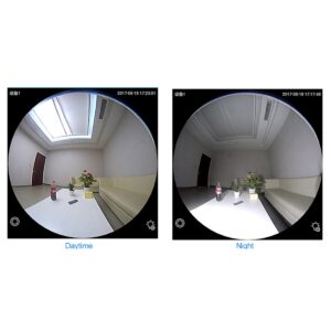 GloboStar® 76073 WIFI 2.4G IP CAMERA 2.0MP 1080P – Έξυπνη Κρυφή IP Κάμερα WiFi 1080P Fish Eye 360° 3W LED σε Σχήμα Λάμπας με Ντουί και Βάση E27 Smart Home