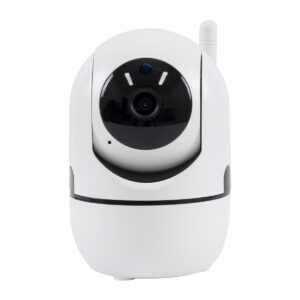 GloboStar® 76078 Table Camera WiFi HD 1080P 3MP 350° Two Way Audio & Motion Detection – Night Vision – Επιτραπέζια Κάμερα WiFi HD 1080P 350° Διπλή Κατέυθυνση Ομιλίας με Ανιχνευτή Κίνησης – Following Face Auto Tracking – Λευκό