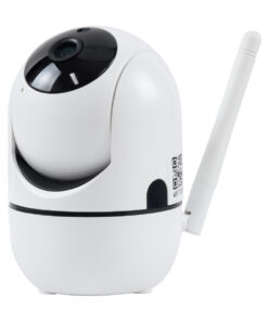 GloboStar® 76078 Table Camera WiFi HD 1080P 3MP 350° Two Way Audio & Motion Detection – Night Vision – Επιτραπέζια Κάμερα WiFi HD 1080P 350° Διπλή Κατέυθυνση Ομιλίας με Ανιχνευτή Κίνησης – Following Face Auto Tracking – Λευκό