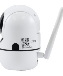 GloboStar® 76078 Table Camera WiFi HD 1080P 3MP 350° Two Way Audio & Motion Detection – Night Vision – Επιτραπέζια Κάμερα WiFi HD 1080P 350° Διπλή Κατέυθυνση Ομιλίας με Ανιχνευτή Κίνησης – Following Face Auto Tracking – Λευκό