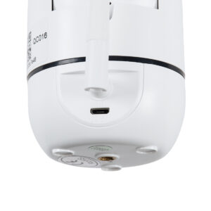 GloboStar® 76078 Table Camera WiFi HD 1080P 3MP 350° Two Way Audio & Motion Detection – Night Vision – Επιτραπέζια Κάμερα WiFi HD 1080P 350° Διπλή Κατέυθυνση Ομιλίας με Ανιχνευτή Κίνησης – Following Face Auto Tracking – Λευκό