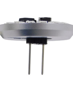 GloboStar® 76107 Λάμπα G4 LED SMD 2835 3W 360lm 120° DC 12-24V Back Pin Ψυχρό Λευκό 6000K Dimmable