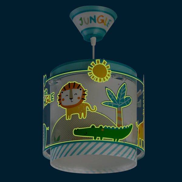 My Little Jungle παιδικό φωτιστικό οροφής Ango – 76112