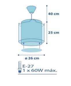 My Little Jungle παιδικό φωτιστικό οροφής Ango – 76112