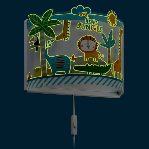 My Little Jungle απλίκα τοίχου διπλού τοιχώματος Ango – 76118