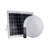 LED ηλιακή πλαφονιέρα/απλίκα 15W στρογγυλή, 3 σε 1 φωτισμός CCT με λευκό σώμα και χειριστήριο V-TAC – 7613