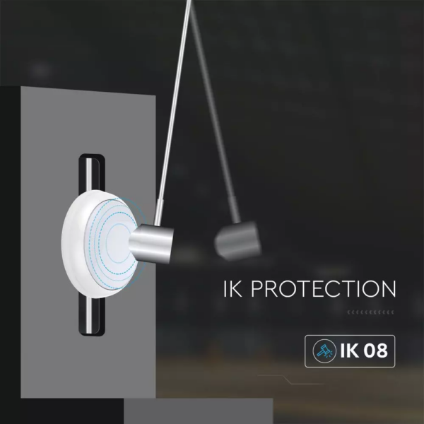 LED ηλιακή πλαφονιέρα/απλίκα 15W στρογγυλή, 3 σε 1 φωτισμός CCT με λευκό σώμα και χειριστήριο V-TAC – 7613