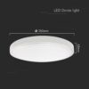 Πλαφονιέρα Οροφής Στρογγυλή Φ250 LED 18W 6500K IP44 V-TAC Samsung Λευκή – 76171-24