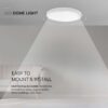 Πλαφονιέρα Οροφής LED 18W 3000K IP44 Λευκού Χρώματος V-TAC – 76151