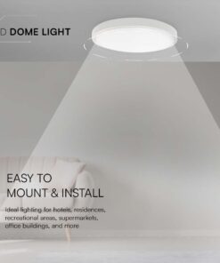 Πλαφονιέρα Οροφής LED 18W 3000K IP44 Λευκού Χρώματος V-TAC – 76151