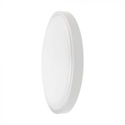 24W LED Πλαφονιέρα Στρογγυλή Φ30cm Λευκή SAMSUNG Chip 2500lm 4000K IP44 V-TAC – 76191-24