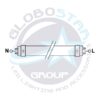 GloboStar® 76185 Λάμπα LED Τύπου Φθορίου T8 Αλουμινίου Τροφοδοσίας Δύο Άκρων 120cm 20W 230V 1800lm 180° με Καθαρό Κάλυμμα Θερμό Λευκό 3000K
